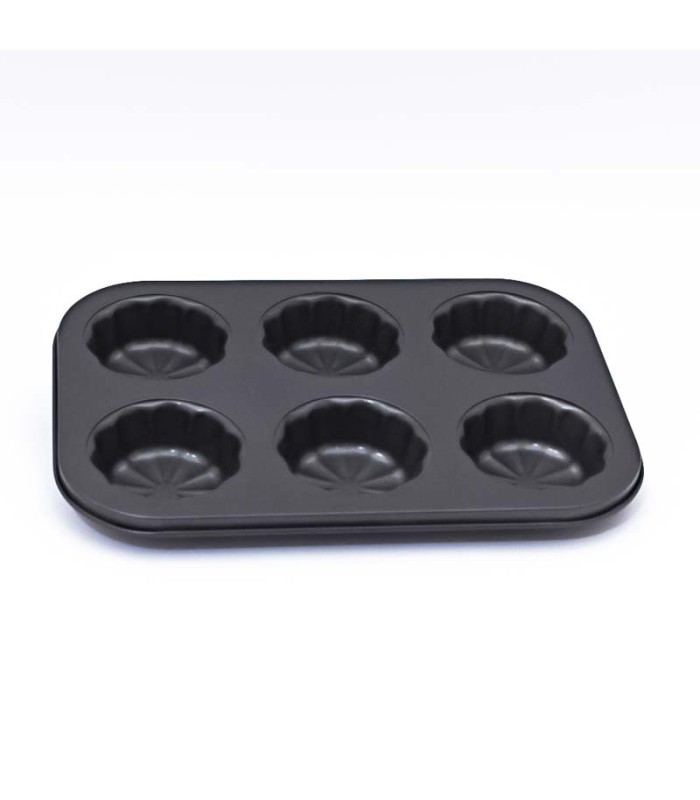 Bandeja de metal 6 moldes