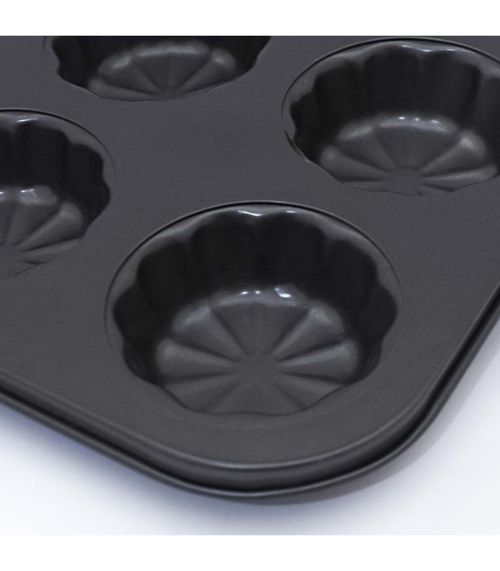 Bandeja de metal 6 moldes