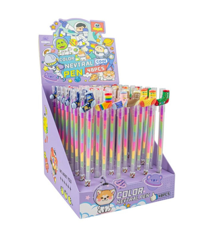 Boligrafo color crema