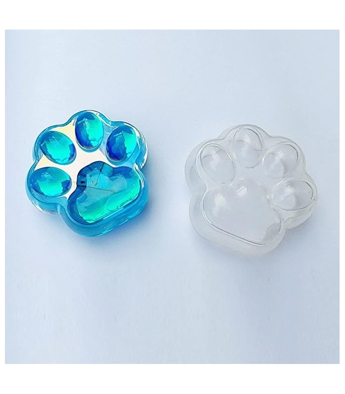 Molde de silicona huella de gato 54x48x29mm