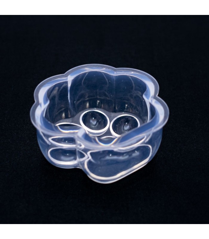 Molde de silicona huella de gato 54x48x29mm