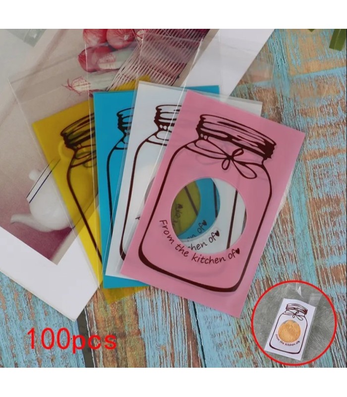 Bolsita trasparente 100pc 10x7cm