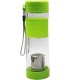 botella de vidrio con filtro de metal 550ml