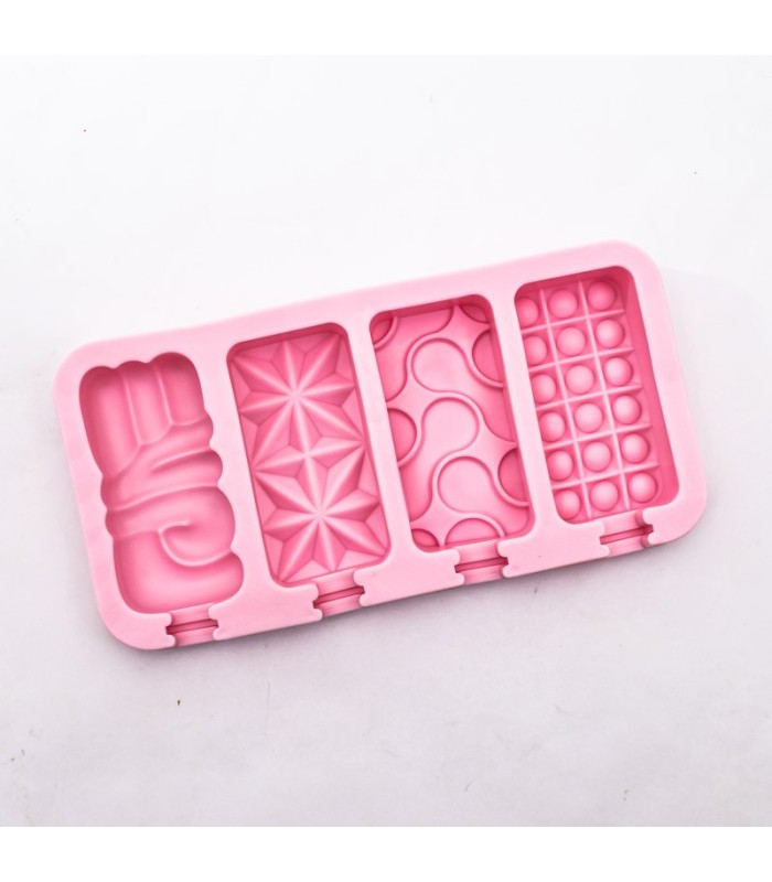 Molde de silicona para helado 17x8cm