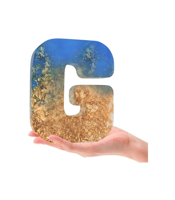 Molde de silicona letra G 180x155MM