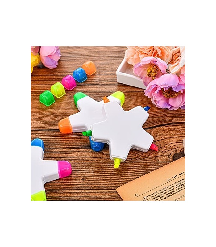 Marcador resaltador forma estrella