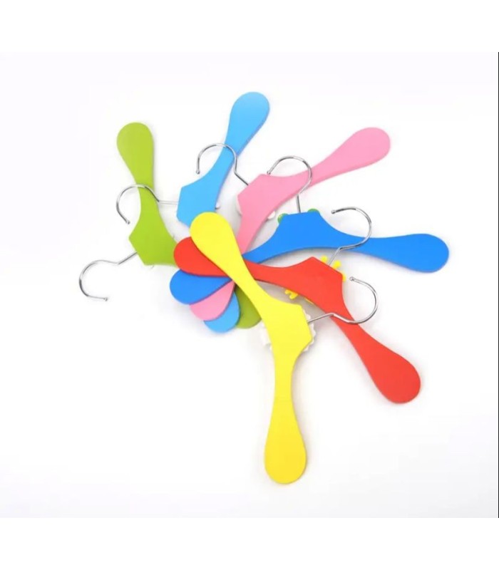 Percha de madera diseño infantil