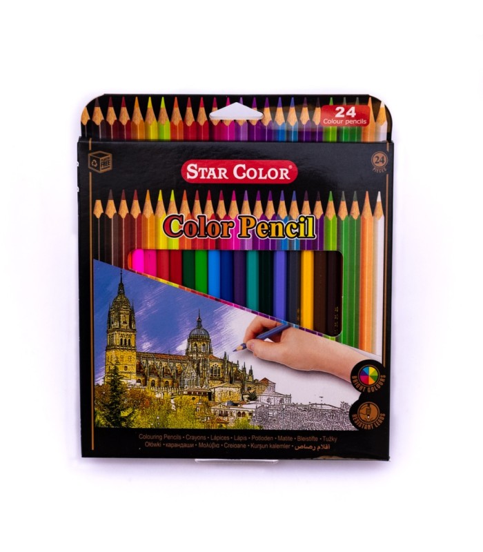 Lápiz star color 24 colores