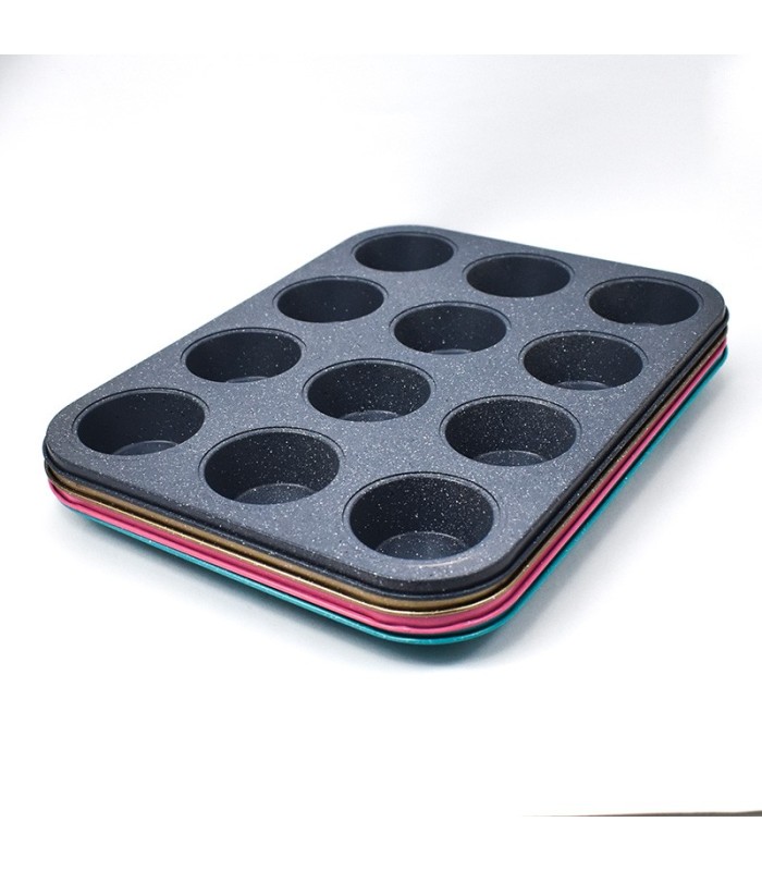 Bandeja de metal para cupcake 36x26cm