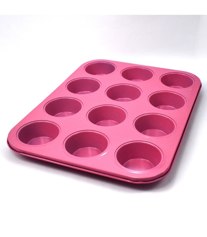 Bandeja de metal para cupcake 36x26cm