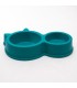 Plato para mascota 2 divisiones
