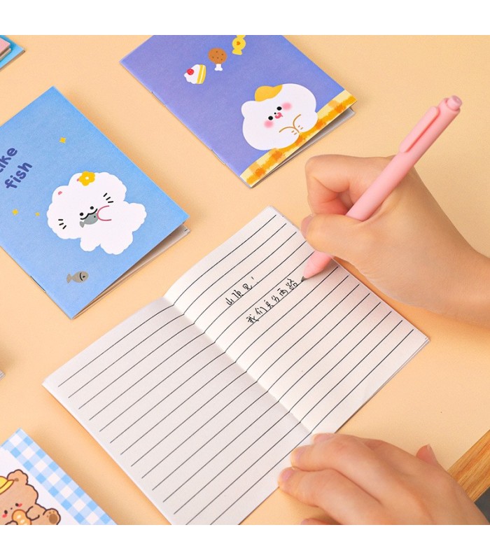 Anotador tapa blanda 10 piezas surtido