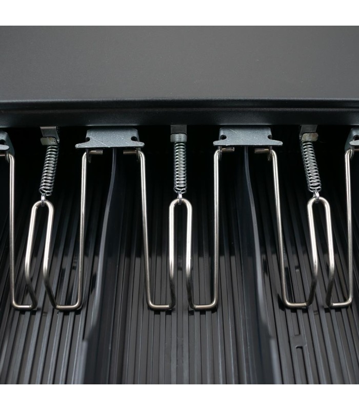 Caja registradora de metal 5 compartimiento